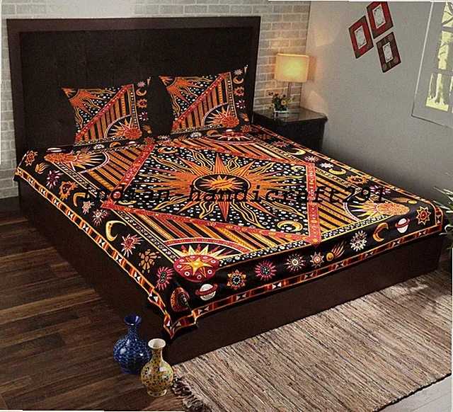 Indian Bedding Mandala Duvet Cover Boho Queen Quilt Comforter Cover Bedding Set